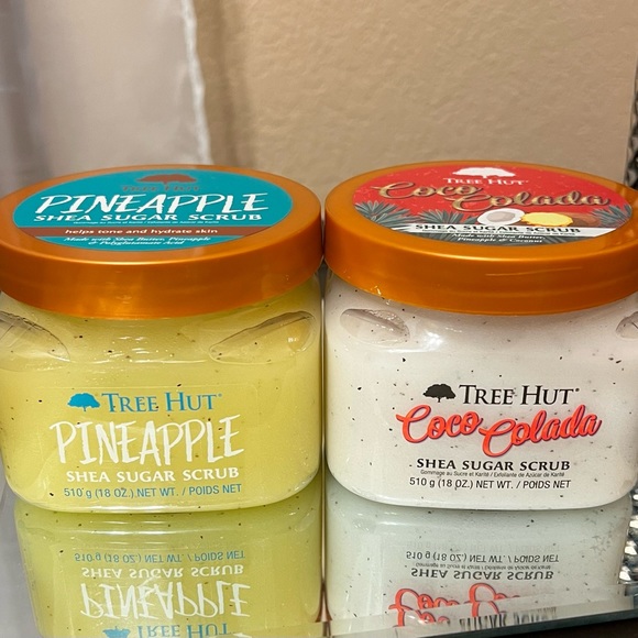 Tree Hut Bath & Body Tree Hut Fun N Sun Set Pineapple And Coco Colada Shea Sugar Scrubs